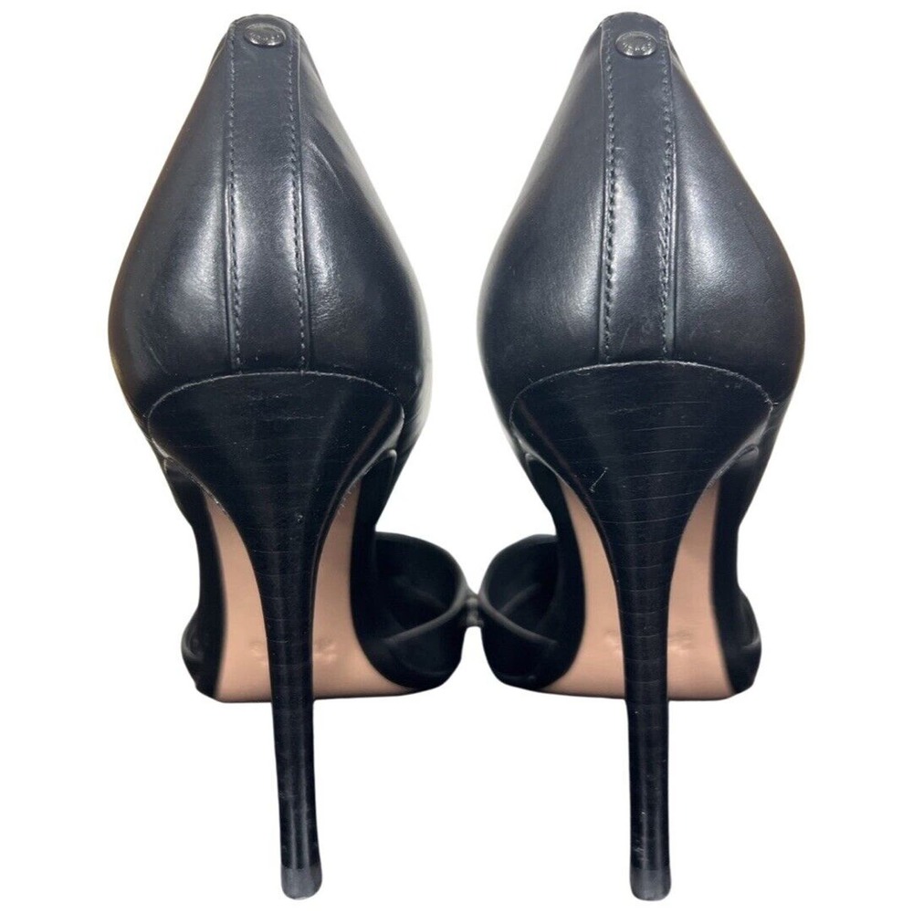 Coach Holmes Studded Leather High Heels Black With Box Size 6 EU 36 Q7052 - Picture 9 of 15